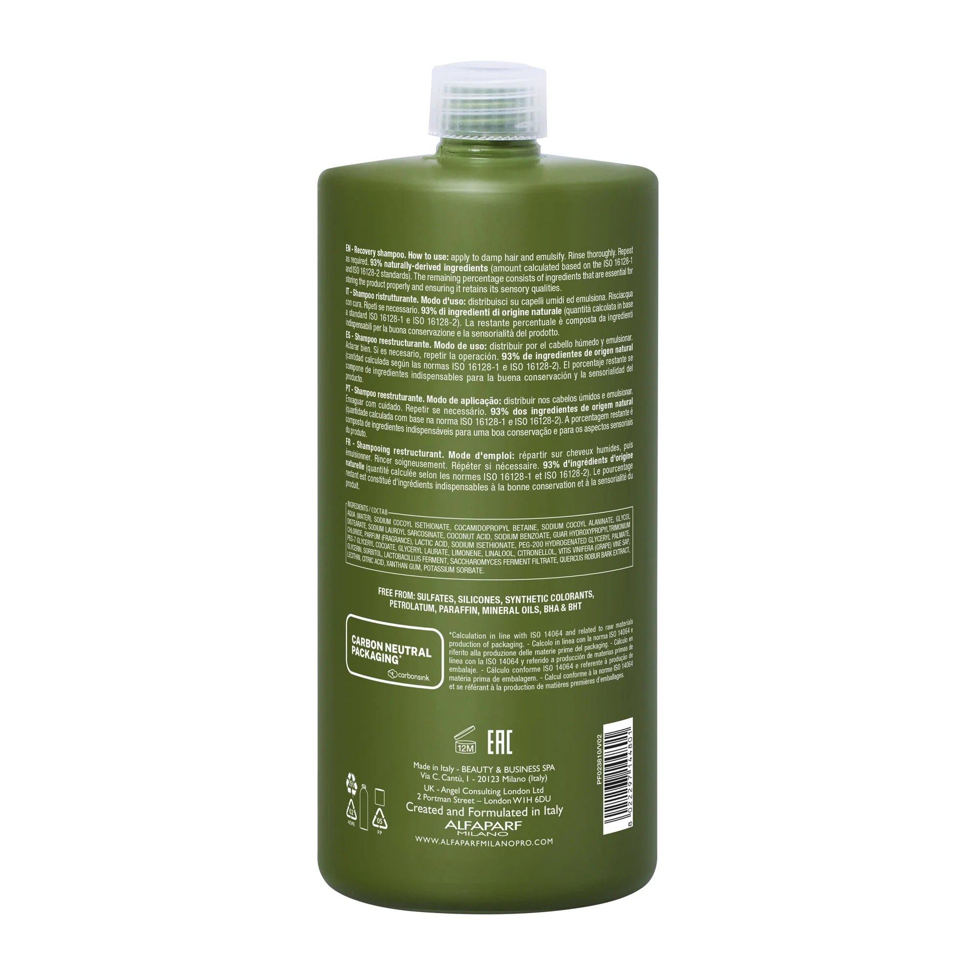 Benvoleo Recovery Shampoo - Image 4