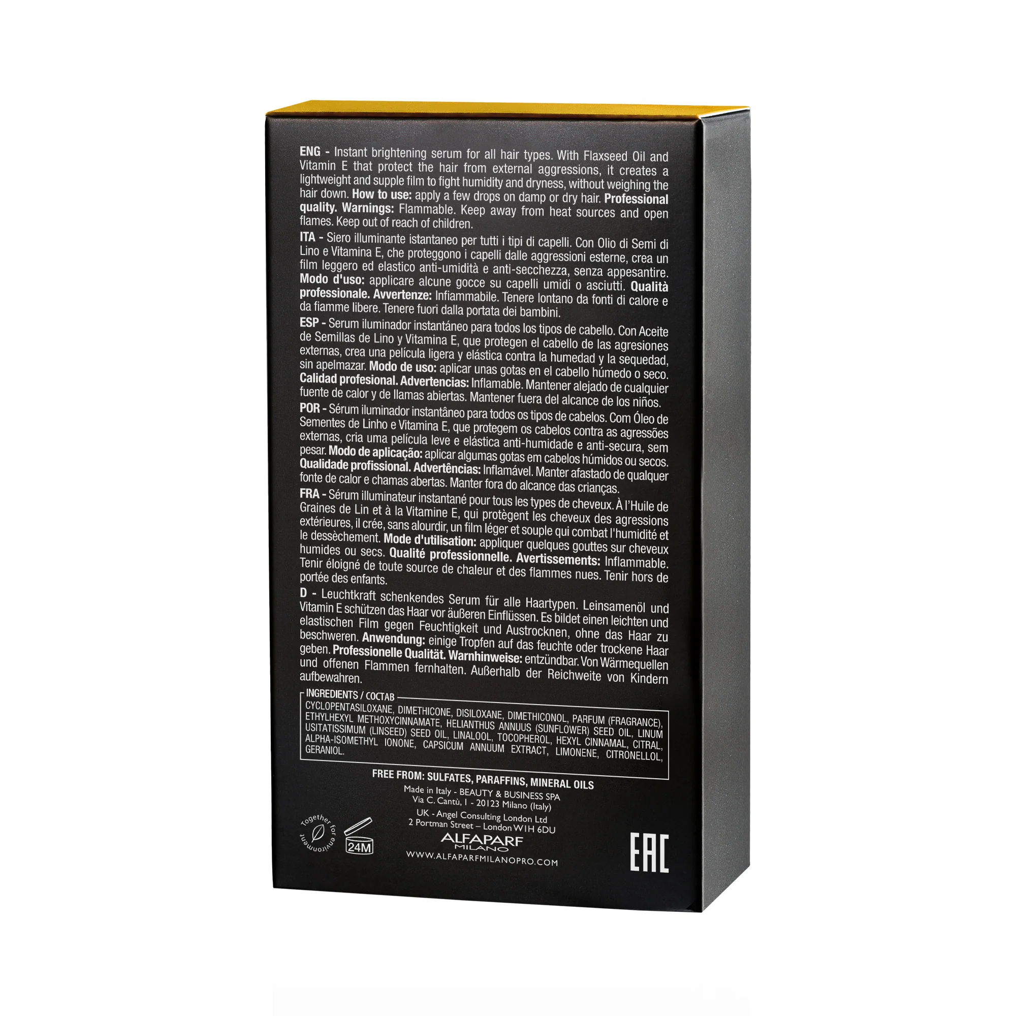 Sublime Cristalli Liquidi with Thermal Protection, 50 ml - Image 10