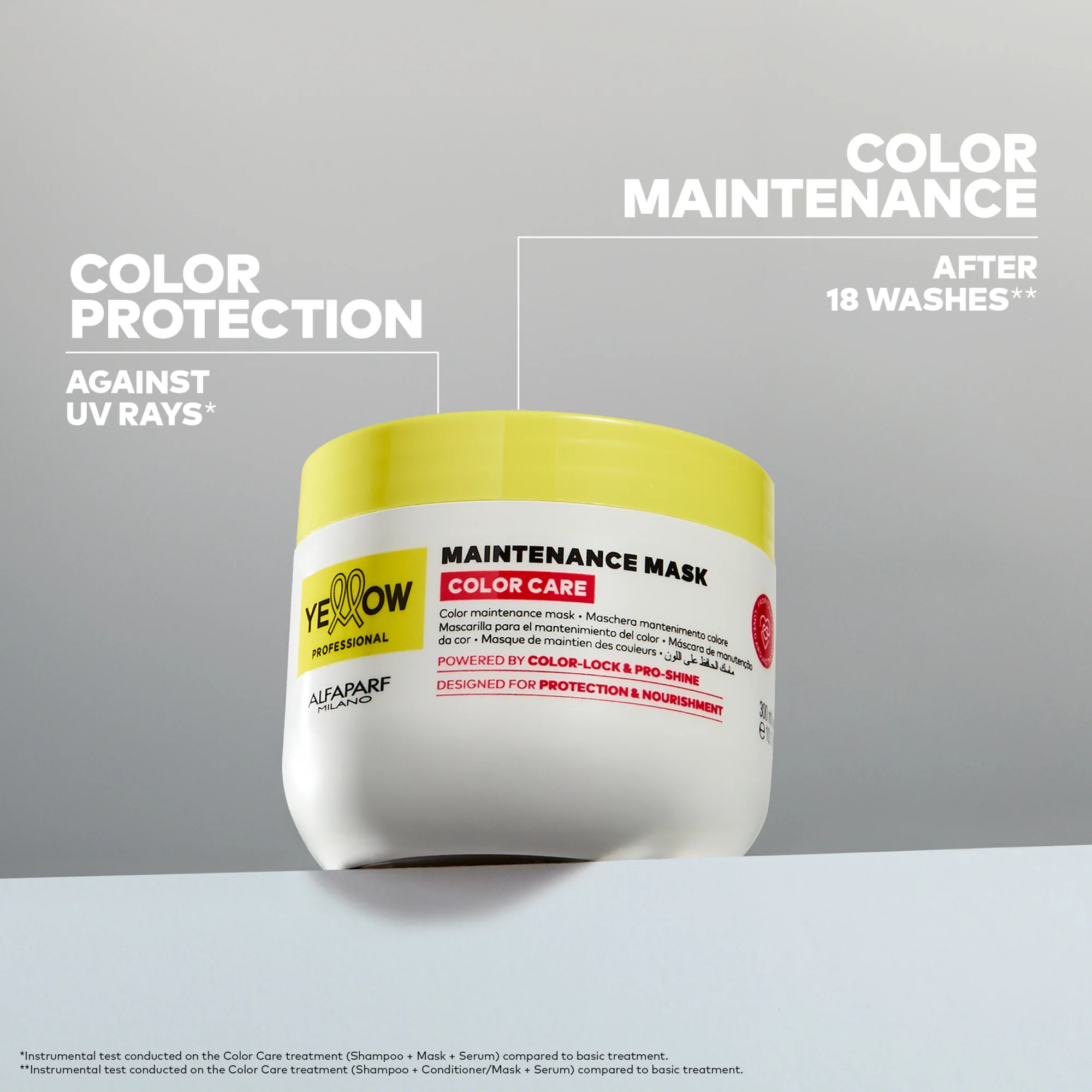 Yellow Color Care Mask - Image 3