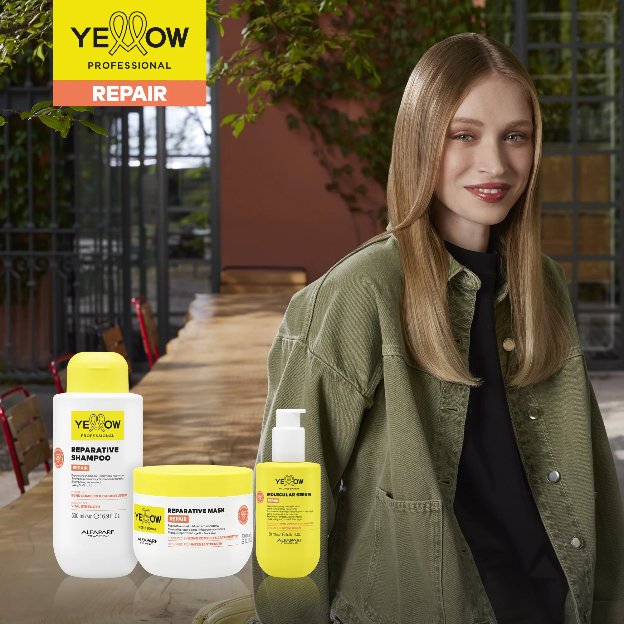 Yellow Reparative Mask - Image 9